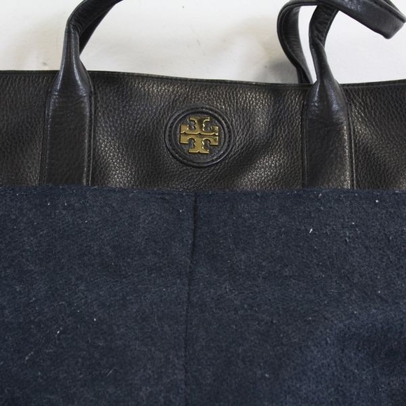 Tory Burch Black/Navy Handbag - Picture 5 of 7